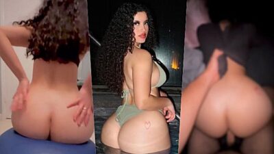 Latina Siarly Mami Desnuda Singando en Cuatro