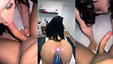 Ay Si Maldita Perra Dice El Dominicano Cuando Darlyn Traga La Polla