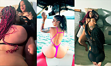 Santana Ballerina y La Gata Rosanna Peralta Video porno lesbiano
