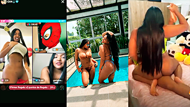 Las hermanas gemelas hacen un live en Tiktok con Spider-Man