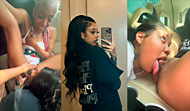 Conductor de Uber en el trabajo y las lesbianas de atrás haciendo un trío