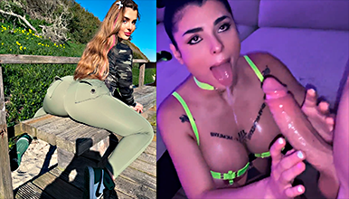 Dios Mio que rico me revientas Por el culo dice la española Nadja Rey